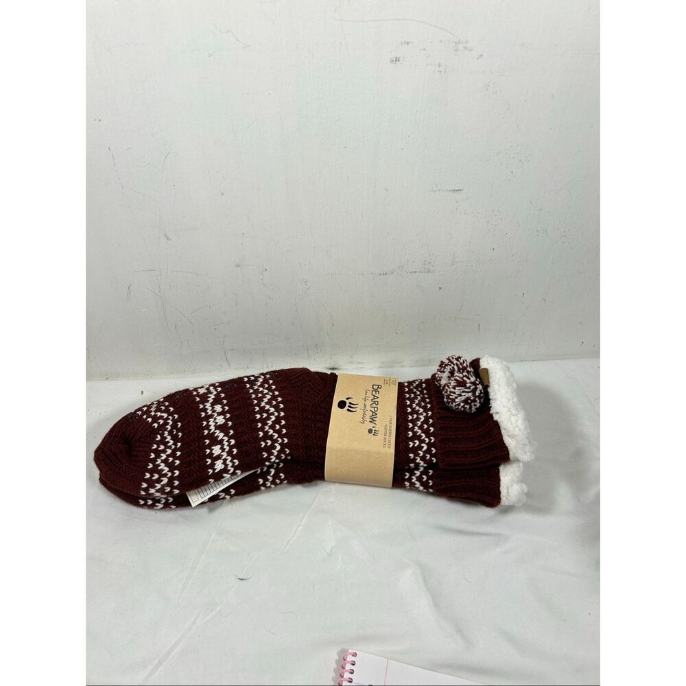 Bear Paw size 9-11 slipper socks‎ new women’s large new